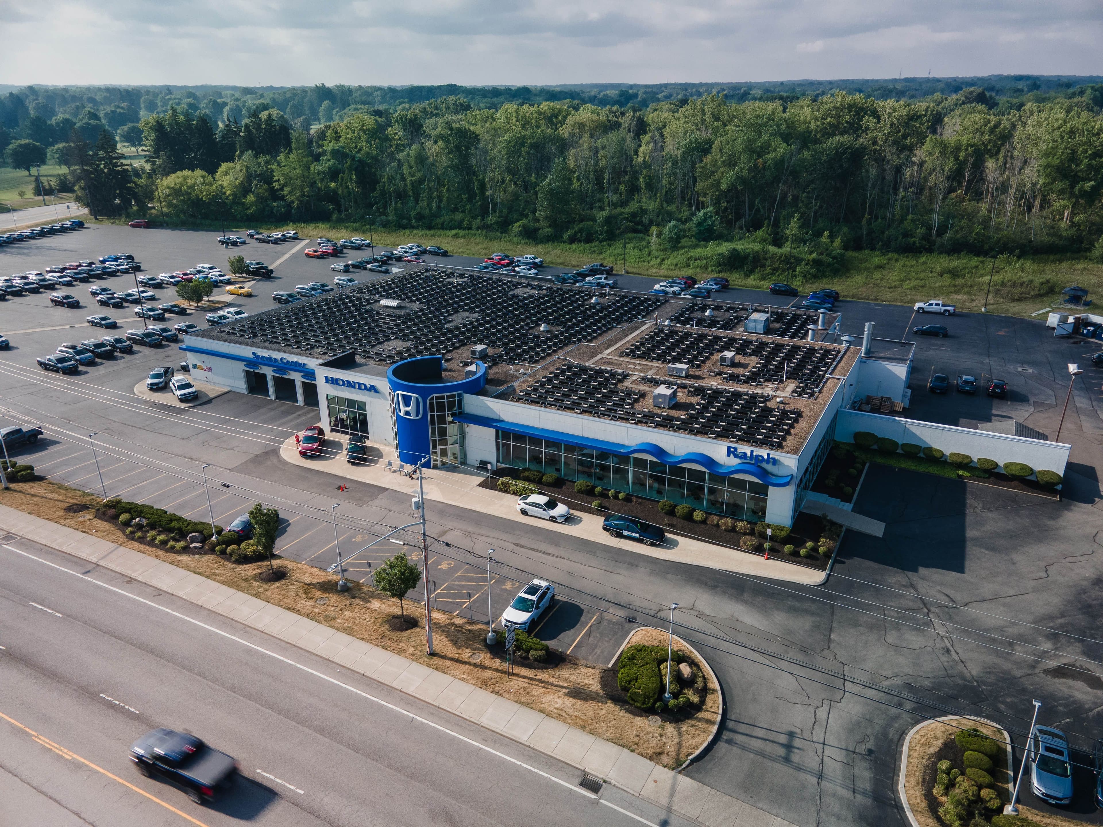 Commercial Solar Case Study: Ralph Honda Achieves 93% Energy Offset